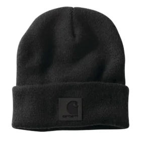 Gorro com remendo tonal