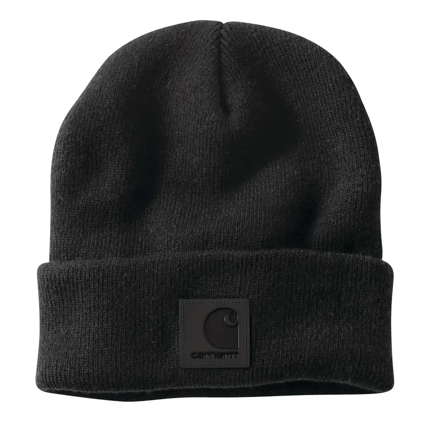 Gorro com remendo tonal