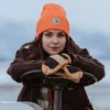 Gorro de malha A18 com aba