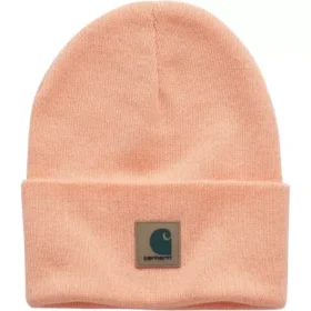 Gorro de malha com emblema tonal para crianças (bebés, crianças pequenas, crianças, jovens)