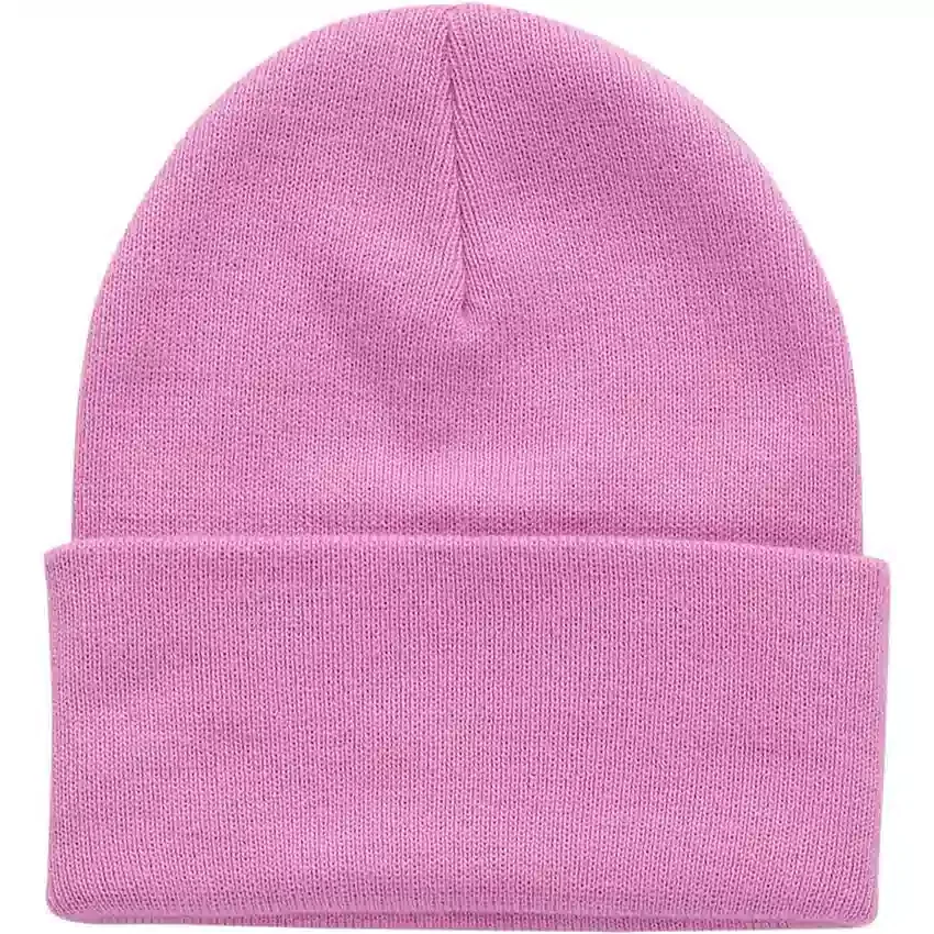 Gorro de malha com emblema tonal para crianças (bebés, crianças pequenas, crianças, jovens)