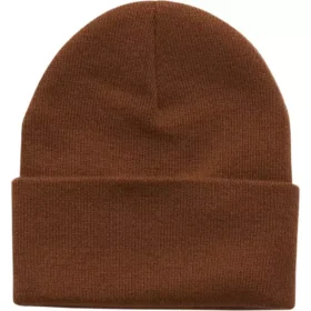 Gorro de malha com emblema tonal para crianças (bebés, crianças pequenas, crianças, jovens)