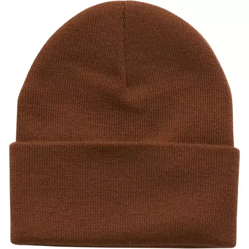 Gorro de malha com emblema tonal para crianças (bebés, crianças pequenas, crianças, jovens)