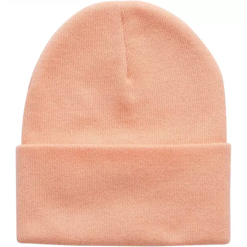 Gorro de malha com emblema tonal para crianças (bebés, crianças pequenas, crianças, jovens)