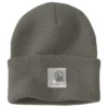 Gorro de malha com forro de cetim