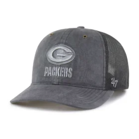 Green Bay Packers '47 Boné Trucker Tingido, Corte Descontraído