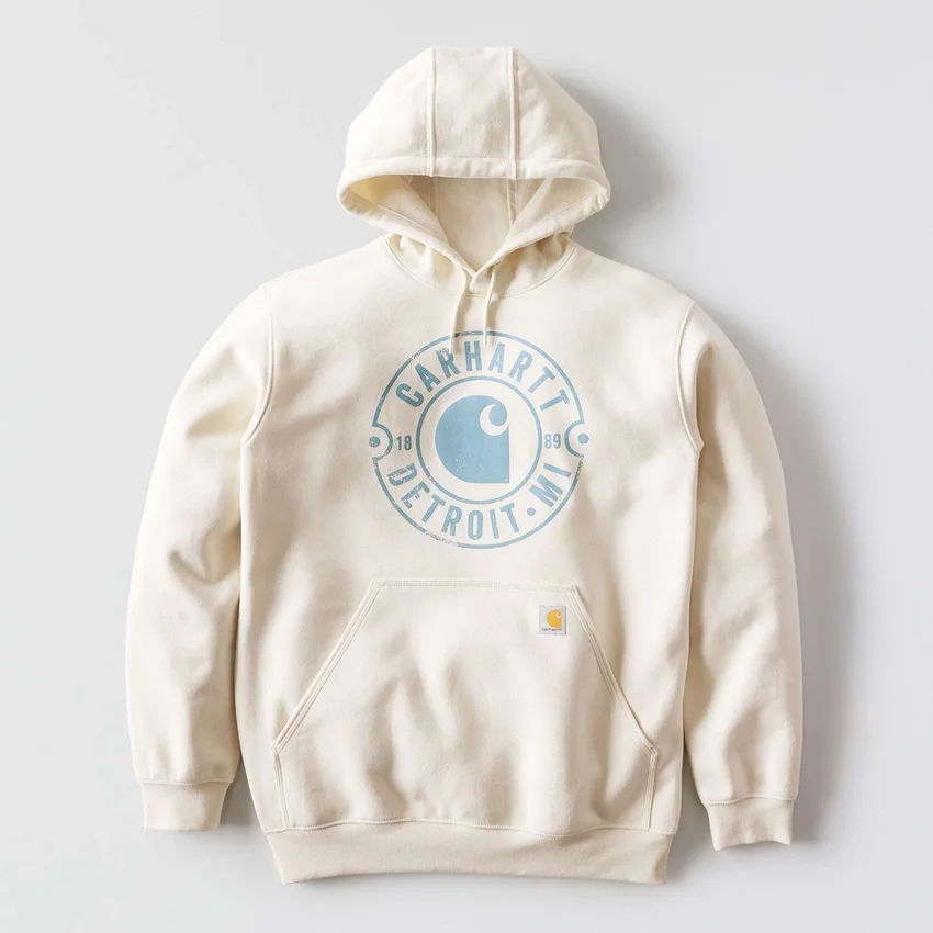 Hoodie com capuz e estampado «Marquette Detroit» para homem