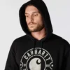 Hoodie com capuz e estampado «Marquette Detroit» para homem