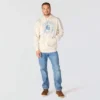 Hoodie com capuz e estampado «Marquette Detroit» para homem
