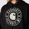 Hoodie com capuz e estampado «Marquette Detroit» para homem