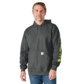 Hoodie com capuz e logótipo icónico K288 para homem - carhartt K288