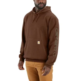 Hoodie com capuz e logótipo icónico K288 para homem - carhartt K288