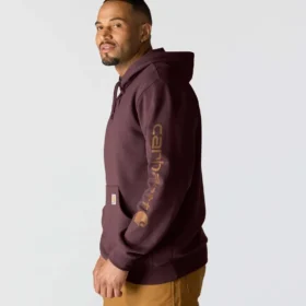 Hoodie com capuz e logótipo icónico K288 para homem – carhartt K288