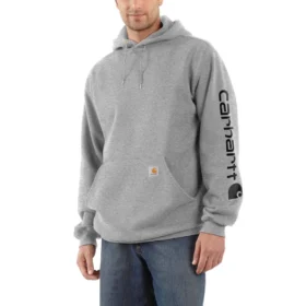 Hoodie com capuz e logótipo icónico K288 para homem – carhartt K288