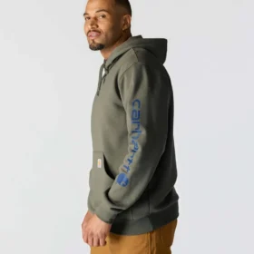 Hoodie com capuz e logótipo icónico K288 para homem – carhartt K288