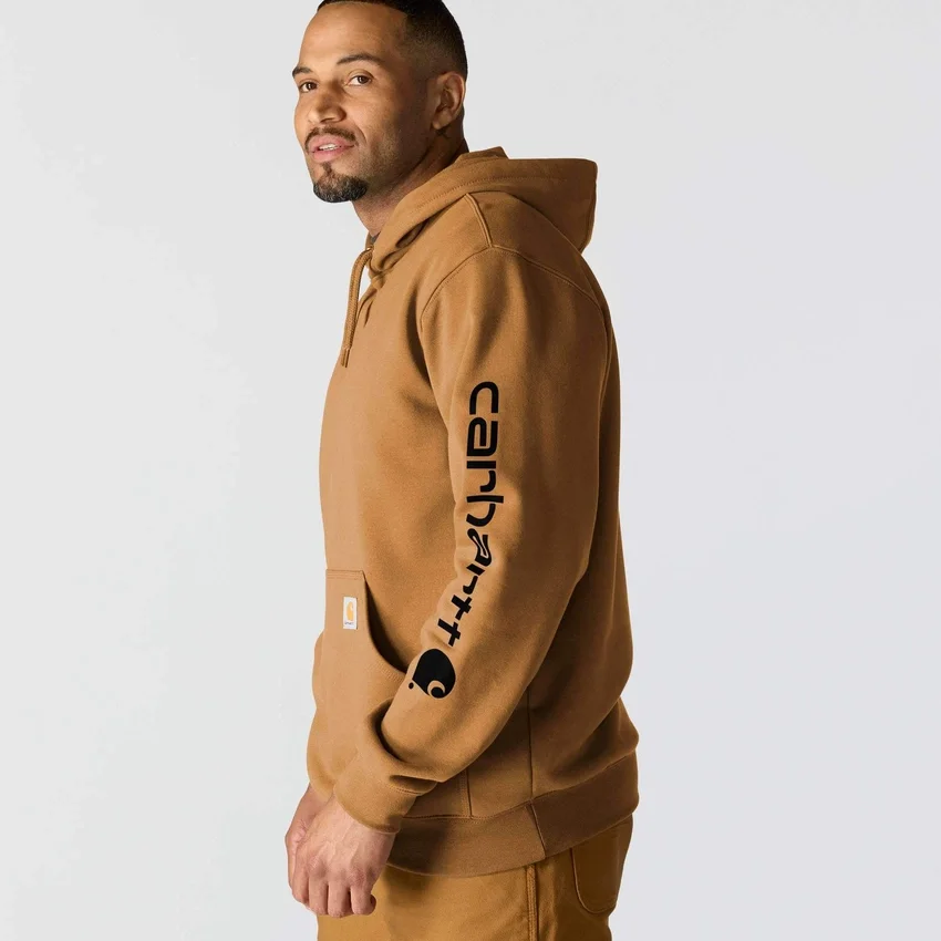 Hoodie com capuz e logótipo icónico K288 para homem - carhartt K288