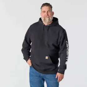 Hoodie com capuz e logótipo icónico K288 para homem – carhartt K288