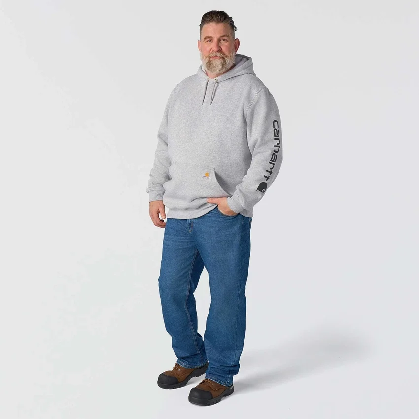 Hoodie com capuz e logótipo icónico K288 para homem - carhartt K288