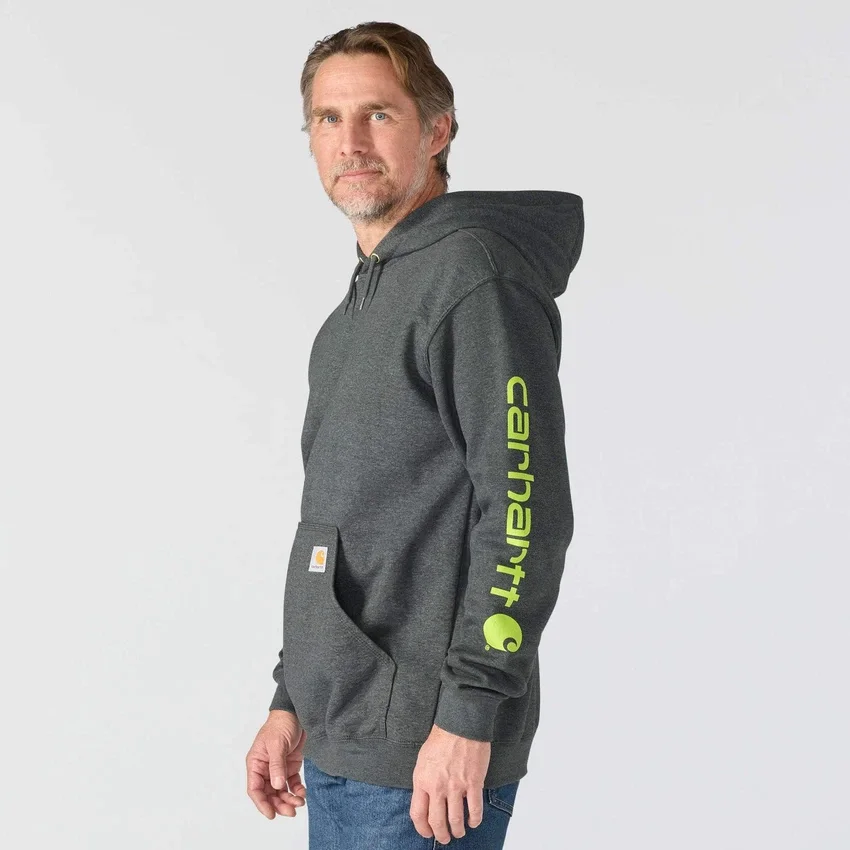Hoodie com capuz e logótipo icónico K288 para homem - carhartt K288