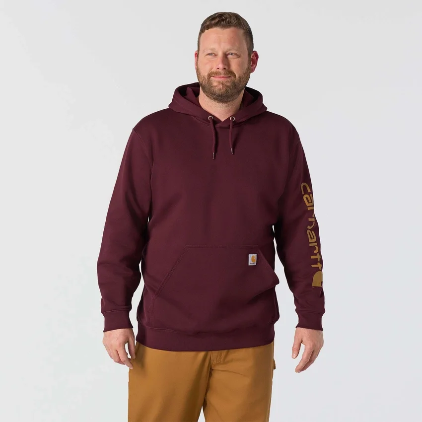Hoodie com capuz e logótipo icónico K288 para homem - carhartt K288