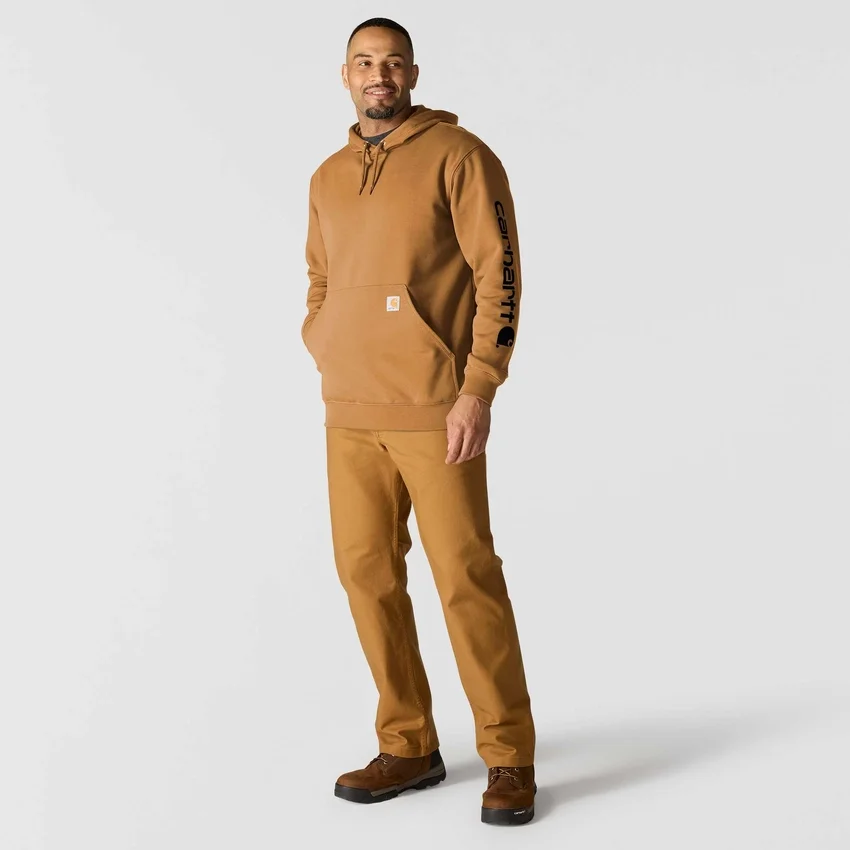 Hoodie com capuz e logótipo icónico K288 para homem - carhartt K288