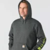 Hoodie com capuz e logótipo icónico K288 para homem - carhartt K288
