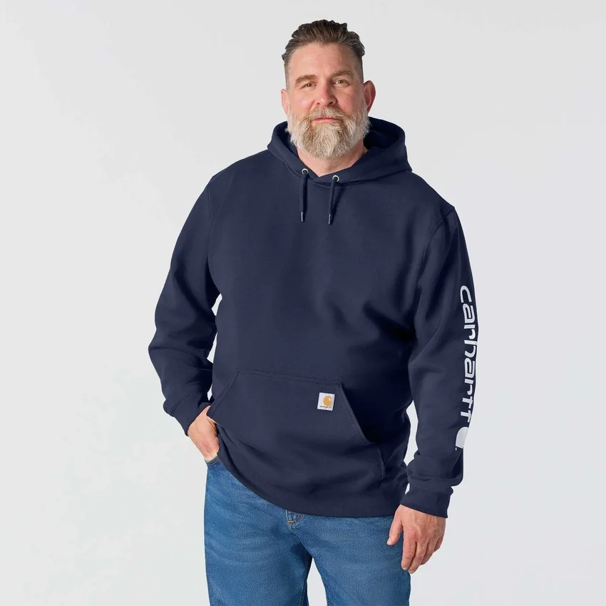 Hoodie com capuz e logótipo icónico K288 para homem - carhartt K288