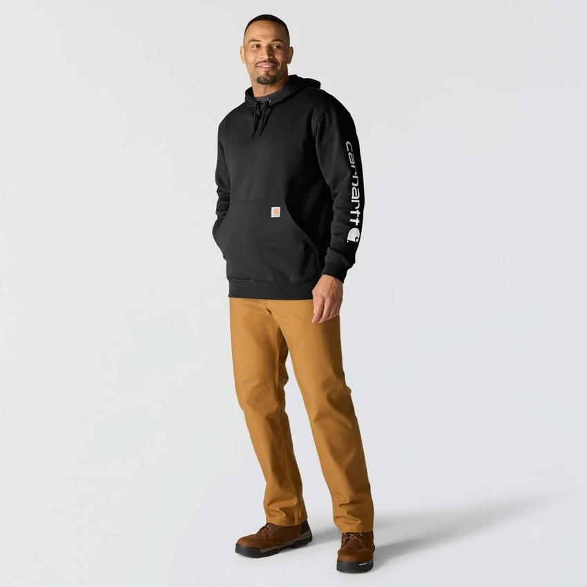 Hoodie com capuz e logótipo icónico K288 para homem - carhartt K288