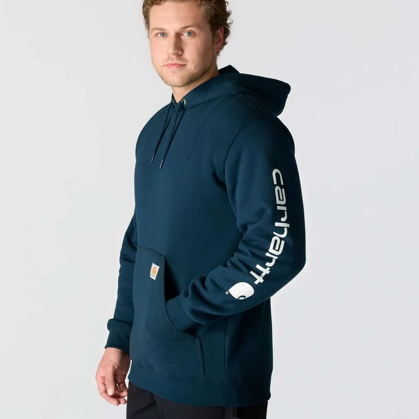 Hoodie com capuz e logótipo icónico K288 para homem - carhartt K288