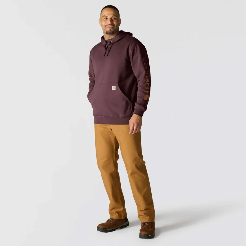 Hoodie com capuz e logótipo icónico K288 para homem - carhartt K288