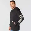 Hoodie masculino com grafismo «Marquette Shamrock Script» – Camisola do Dia de São Patrício