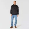 Hoodie masculino com grafismo «Marquette Shamrock Script» – Camisola do Dia de São Patrício