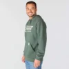 Hoodie masculino Marquette com grafismo de trevo - Camisola do Dia de São Patrício