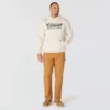 Hoodie masculino Marquette com grafismo de trevo - Camisola do Dia de São Patrício