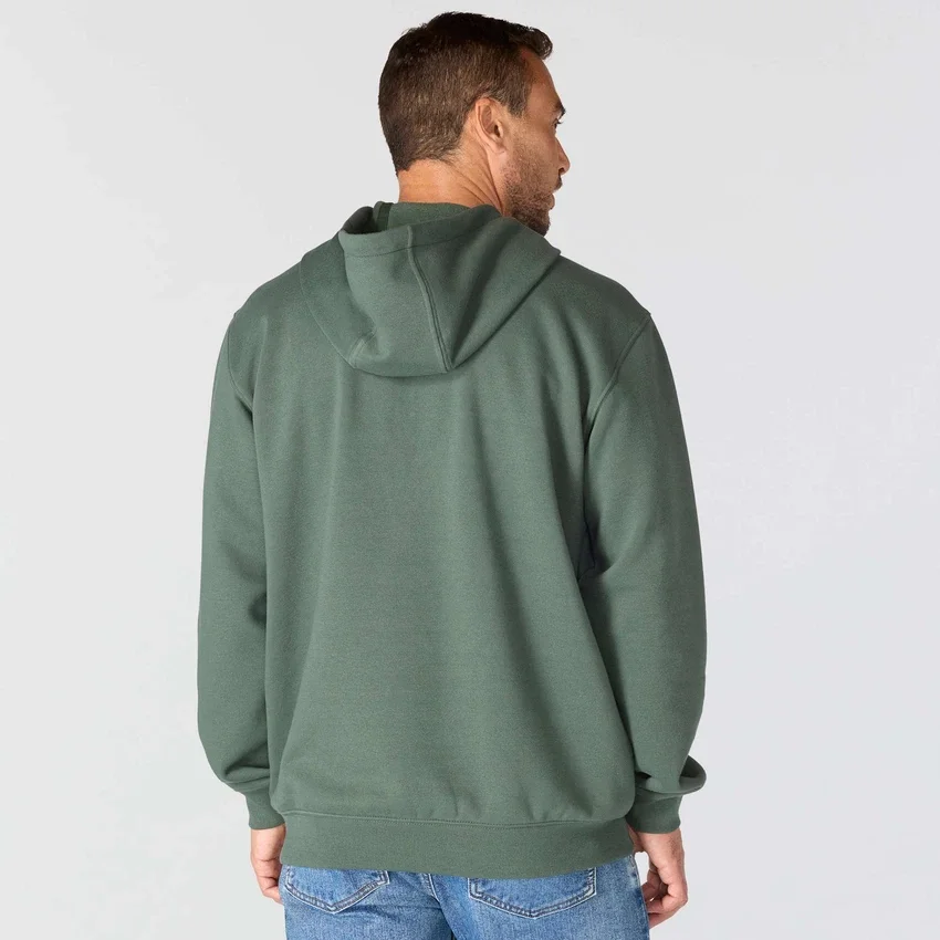 Hoodie masculino Marquette com grafismo de trevo - Camisola do Dia de São Patrício