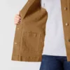 Icónico Chore Coat em lona elástica para mulher