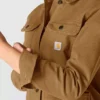 Icónico Chore Coat em lona elástica para mulher