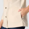 Icónico Chore Coat em lona elástica para mulher
