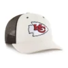 Kansas City Chiefs '47 Boné Trucker sem tingir, corte descontraído