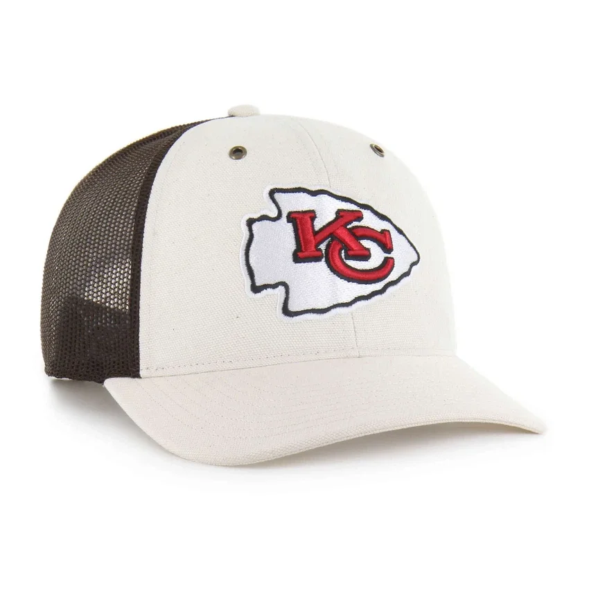 Kansas City Chiefs '47 Boné Trucker sem tingir, corte descontraído
