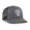 Las Vegas Raiders '47 Boné Trucker Tingido, Corte Descontraído