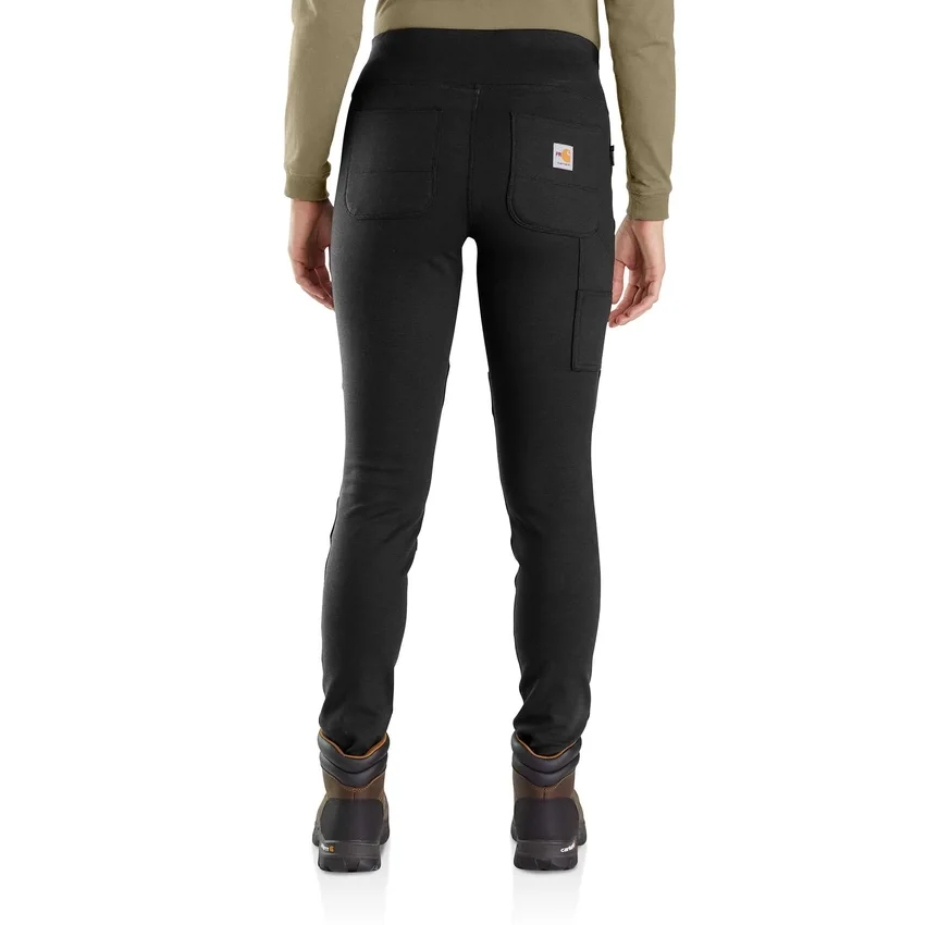 Leggings femininas Force de corte largo e peso médio com bolsos - Calças resistentes ao fogo