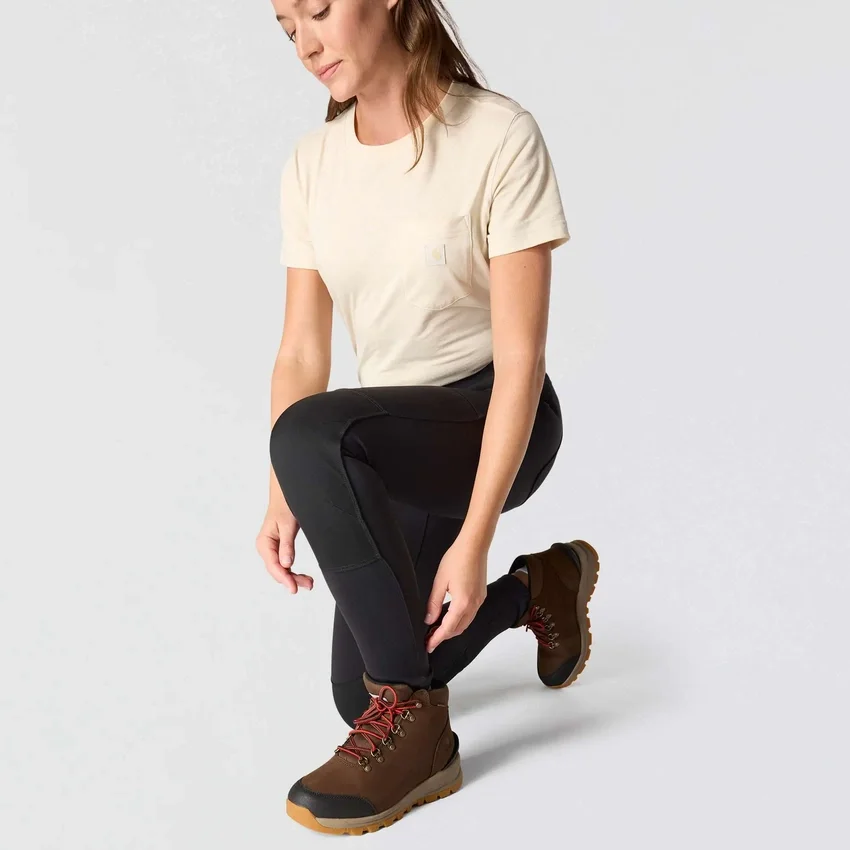 Leggings femininas Force de peso médio com bolsos
