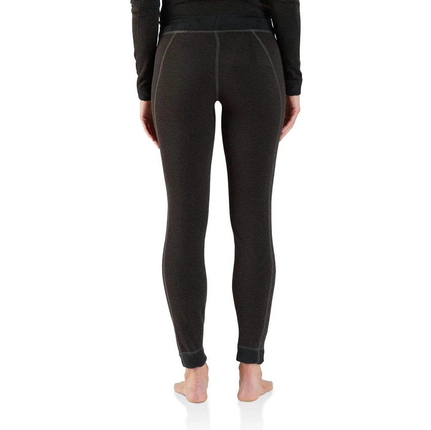 Leggings térmicas de camada base para mulher - carhartt Force® - Peso pesado - Poliarma de mistura de lã sintética