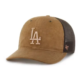 Los Angeles Dodgers '47 Boné Trucker Tingido, Corte Descontraído