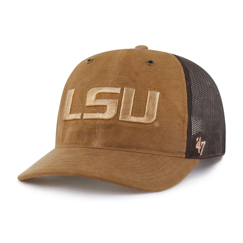 Louisiana State Tigers '47 Trucker Tingido, Corte Descontraído