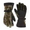 Luvas de caça impermeáveis, isoladas e com padrão de camuflagem, tipo gauntlet