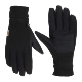 Luvas Wind Fighter® com forro térmico em velo e punho em malha sensível ao toque