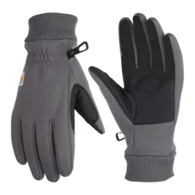 Luvas Wind Fighter® com forro térmico em velo e punho em malha sensível ao toque