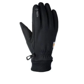 Luvas Wind Fighter® com forro térmico em velo e punho em malha sensível ao toque